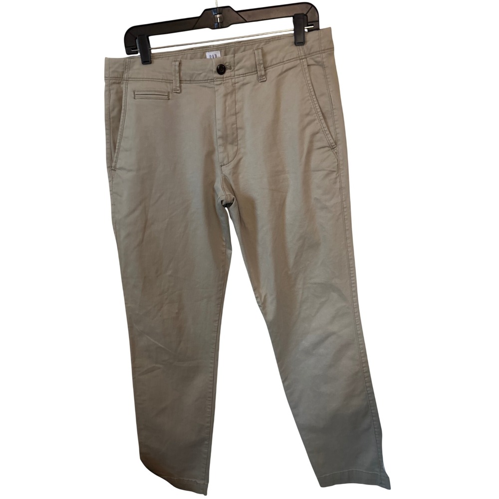 Gap Slim Fit Chinos Mens 32x32 Khaki Tan